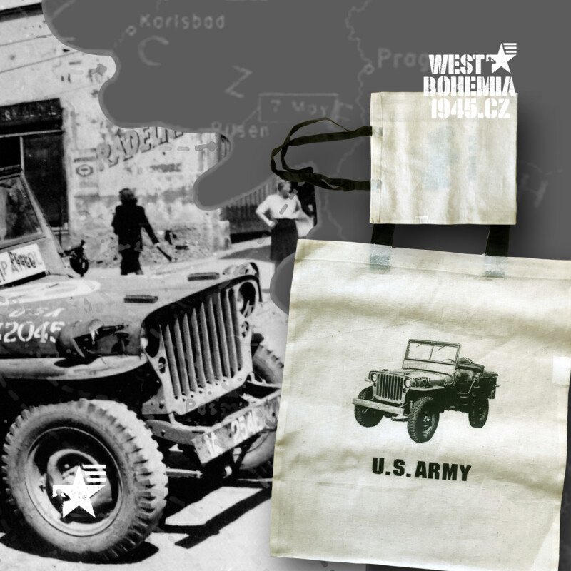 Plátěná taška WILLYS JEEP US ARMY